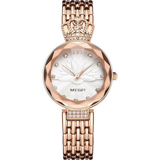 Megir MS4217LRE-7N0 Quartz Stainless Steel Chain Women’s watch
