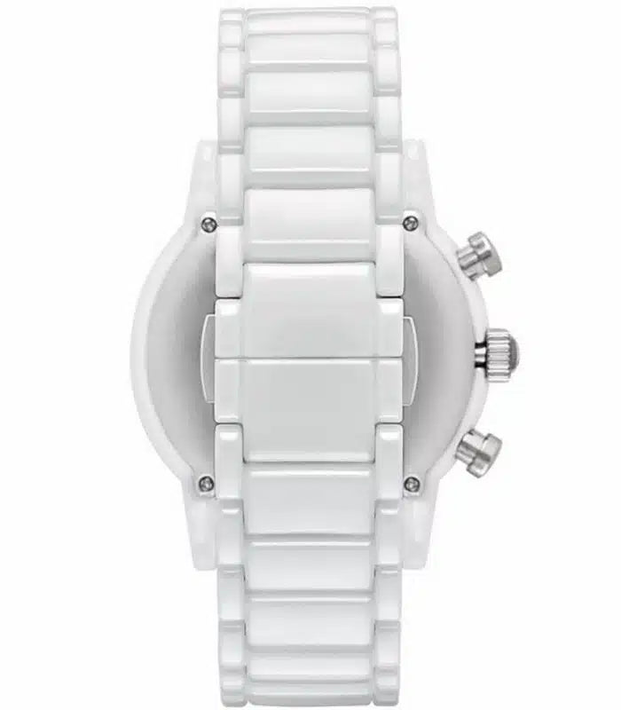 Emporio Armani AR1499 Chronograph Quartz Ceramic Chain Men’s Watch