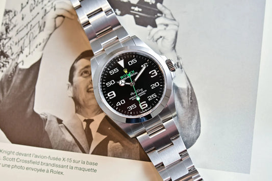 Ro-lex Air-King 40mm Ref: 126900-0001 Black Dial Swiss Grade 1:1 Oyster Chain Men’s Watch