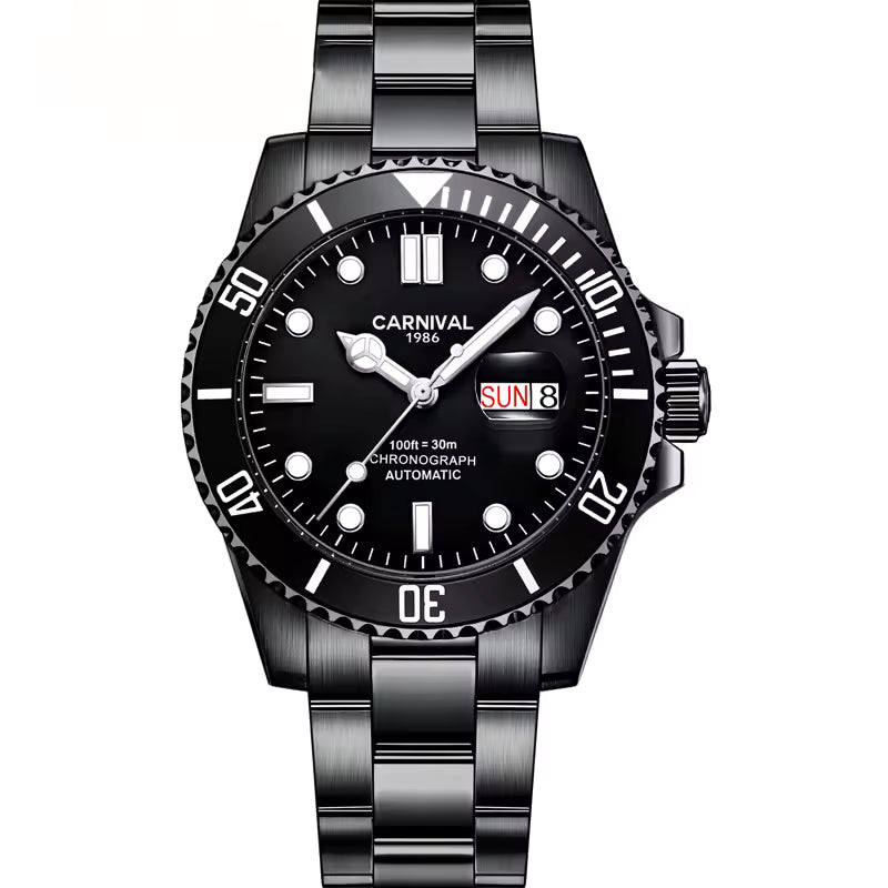Carnival 8756g Automatic Stainless Steel Chain Men’s Watch