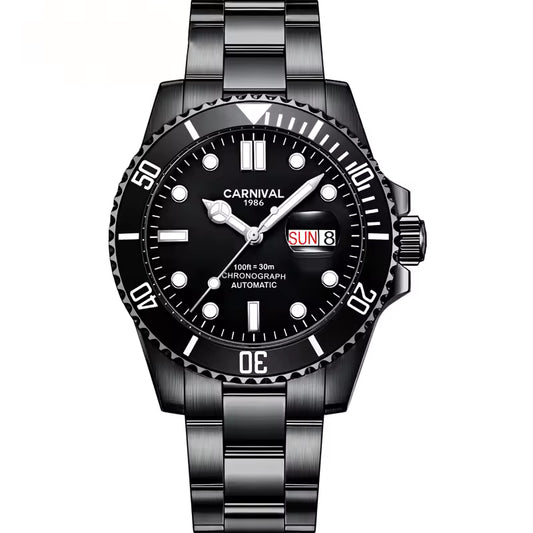 Carnival 8756g Automatic Stainless Steel Chain Men’s Watch