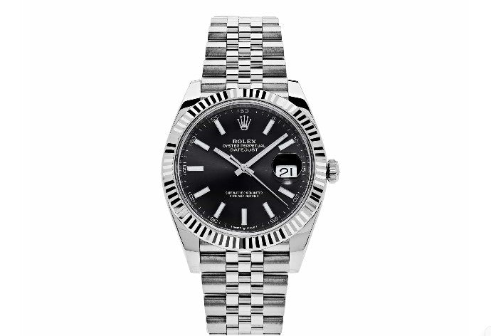 Rolex Datejust Ref: 126334 Stainless Steel Black Dial Jubilee Bracelet 41mm Swiss 1:1 Mirror Grade Men’s Watch