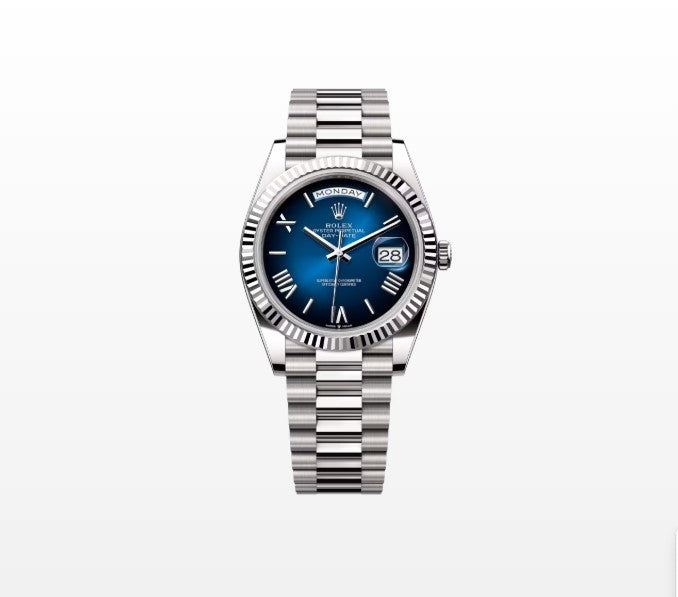 Rolex Day-Date 40mm Ref: 228239-0076 Stainless Steel Chain Swiss Grade 1:1 Men’s Watch
