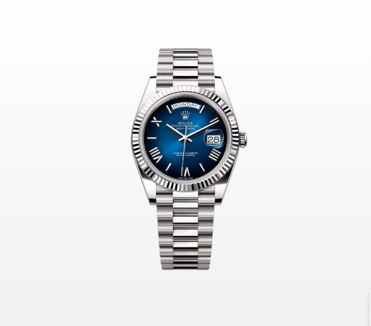 Rolex Day-Date 40mm Ref: 228239-0076 Stainless Steel Chain Swiss Grade 1:1 Men’s Watch