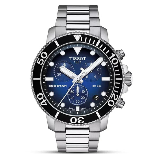 Tissot Seastar 1000 T120.417.11.041.01  Chronograph Quartz Stainless Steel Men’s Watch