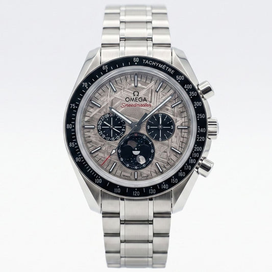 Omega Speedmaster Moonphase Automatic Stainless Steel Chain Men's Watch