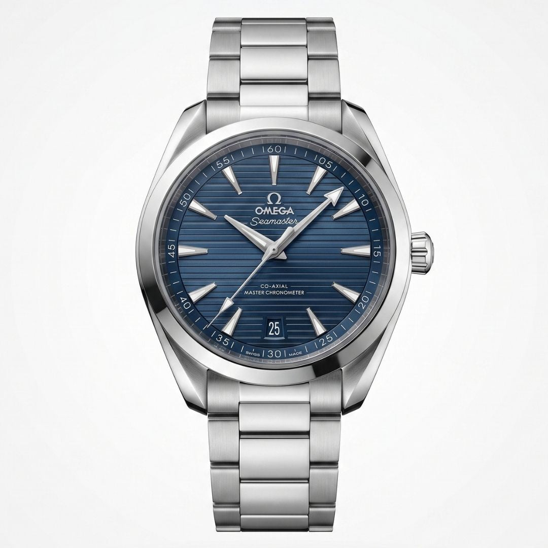 Omega Seamaster Automatic Blue Dial Stainless Steel Men's Watch