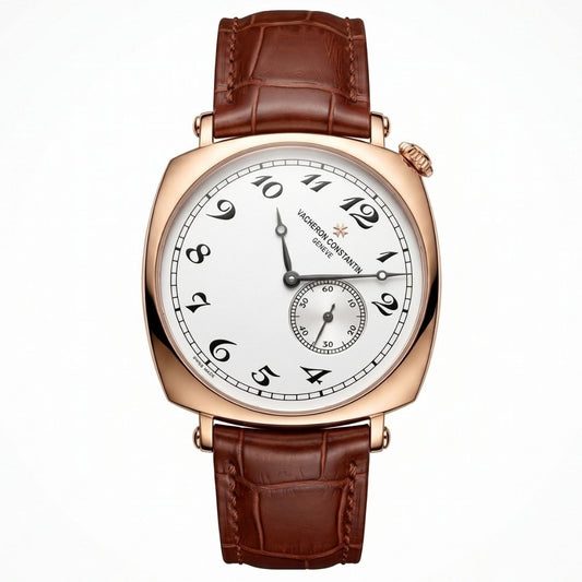 Vacheron Constantin "Historiques American 1921" Automatic White Dial Genuine Leather Strap Men’s Watch