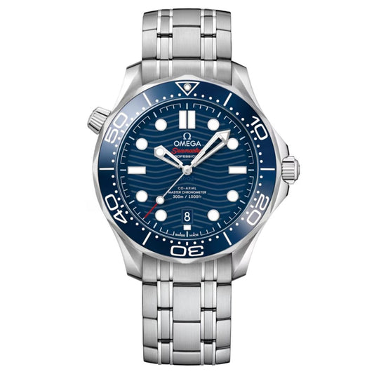 Omega Seamaster Professional Diver 300M Co-Axial Chronometer Automatic Blue Dial Stainless Steel Limited Edition Men's Watch
