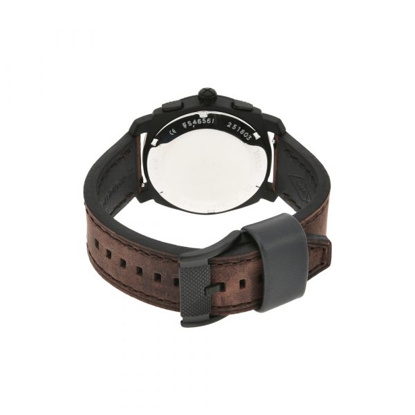 Fossil FS4656 Chronograph Quartz Genuine Leather Strap Men’s Watch