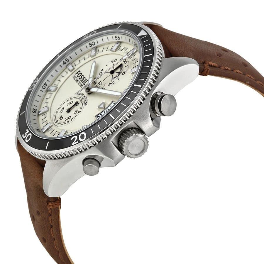 Fossil CH2943 Chronograph Quartz Genuine Leather Strap Men’s Watch