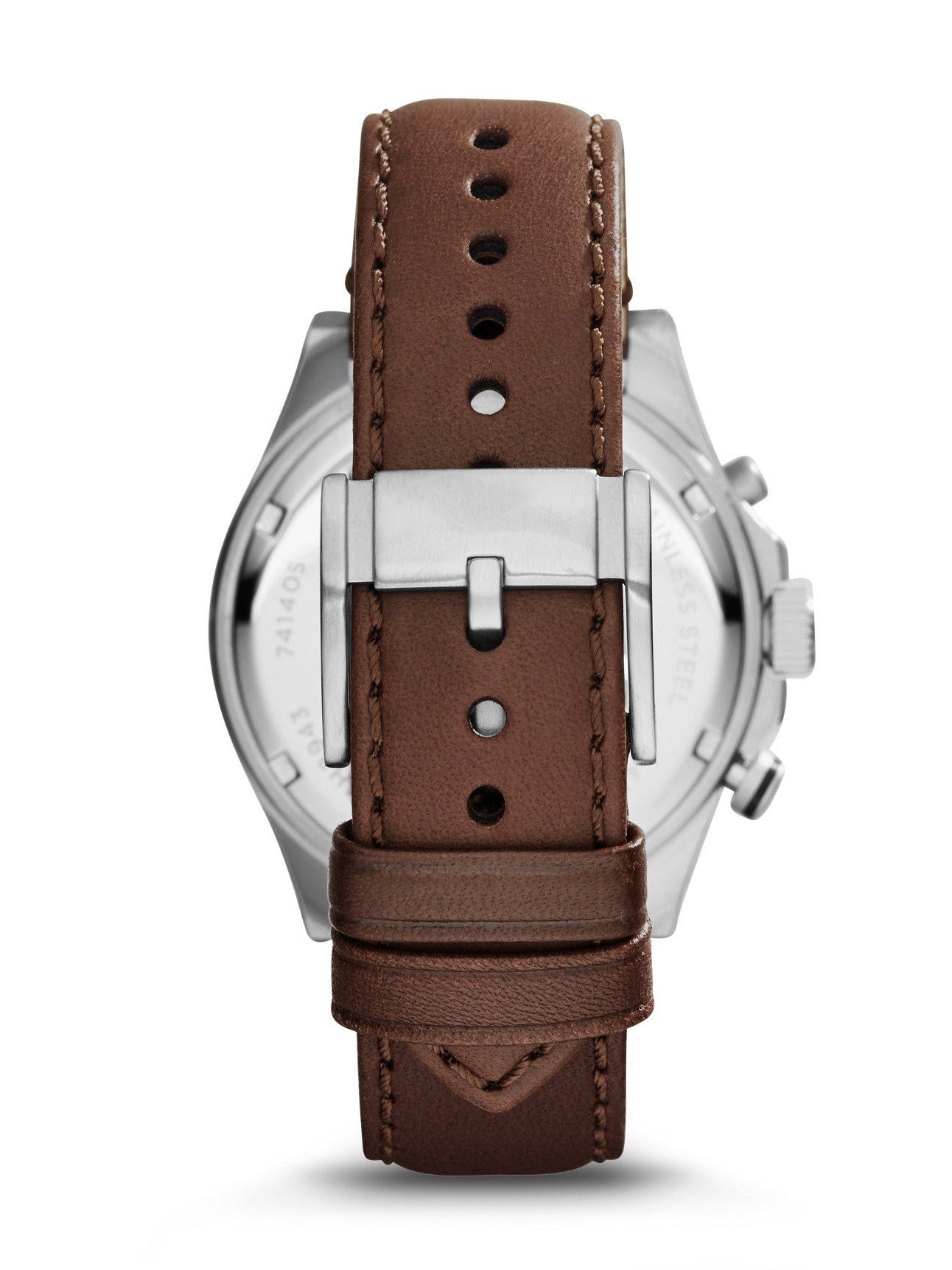 Fossil CH2943 Chronograph Quartz Genuine Leather Strap Men’s Watch