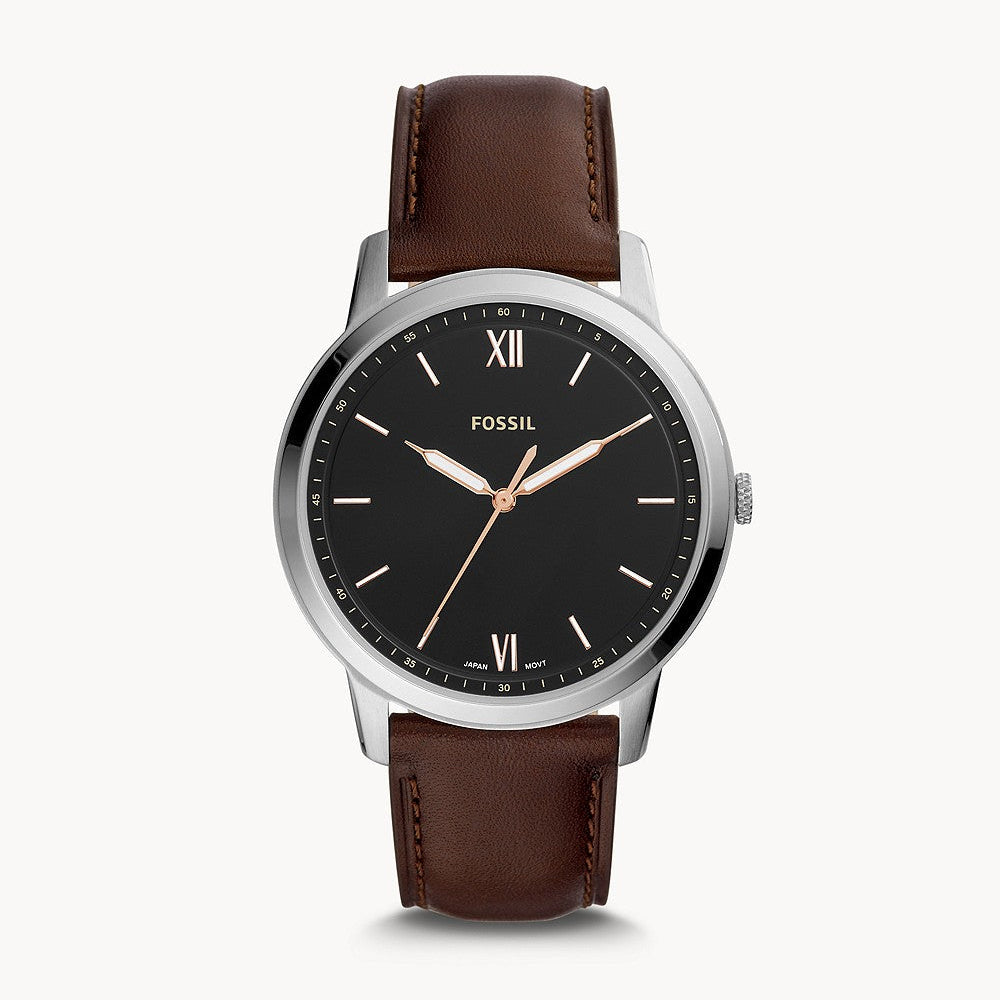 Fs5446 Fossil FS5464 Quartz Genuine Leather Strap Men’s Watch – Timepiece ...
