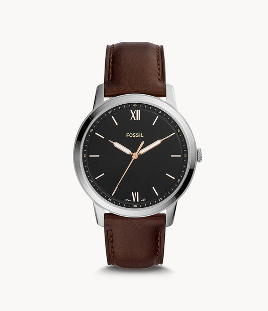 Fossil FS5464 Quartz Genuine Leather Strap Men’s Watch