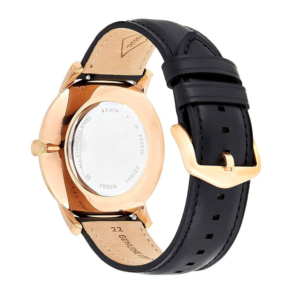 Fossil FS5376 Quartz Genuine Leather Strap Men’s Watch