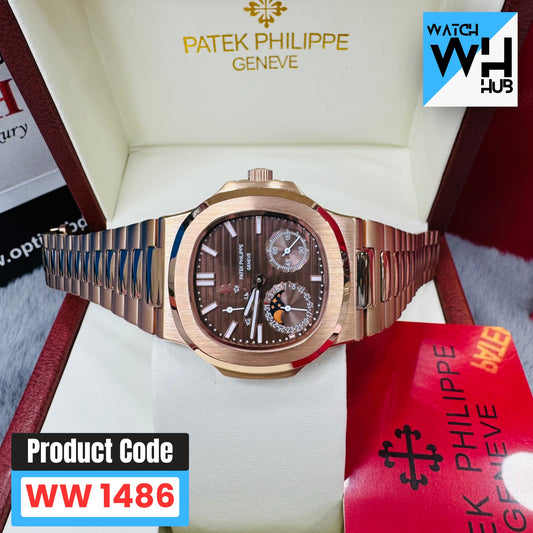 Patek Philippe Nautilus 5712/1R-001 Moon-Phase Automatic Europe Standard Stainless Steel Men's Watch