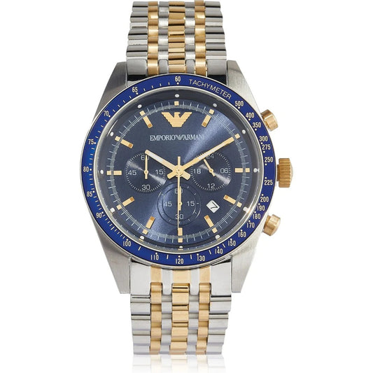 Emporio Armani AR6088 Chronograph Quartz Stainless Steel Chain Men’s Watch