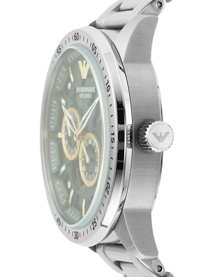 Emporio Armani AR60053 Chronograph Automatic Stainless Steel Chain Men’s Watch