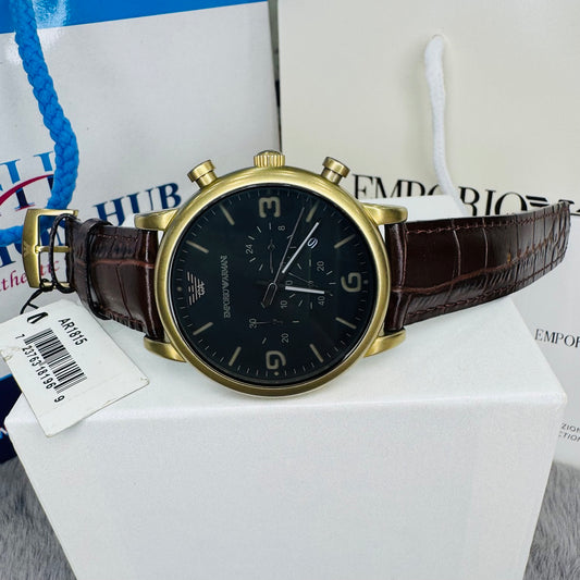 Emporio Armani AR1815 Chronograph Quartz Leather strap Men’s Watch