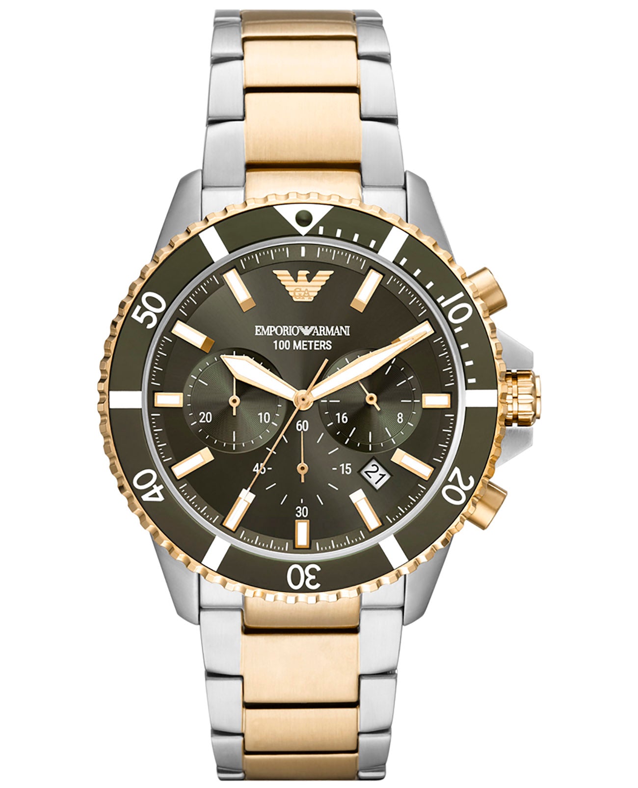 Emporio Armani AR11361 Chronograph Quartz Stainless Steel Chain Men’s Watch
