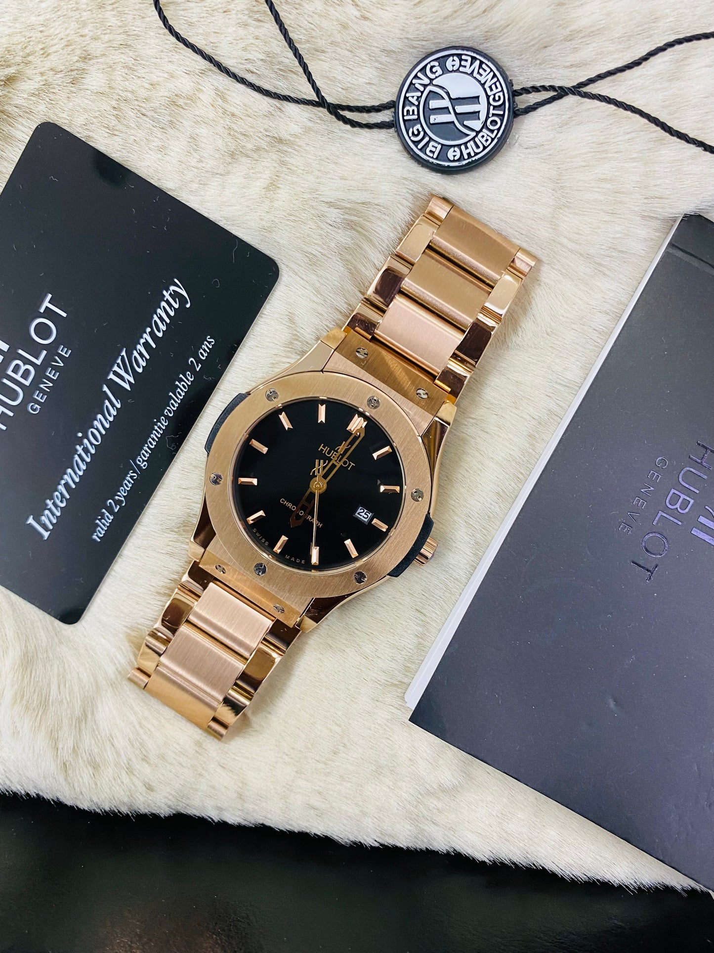 Hublot Big Bang Vendome 582888 Quartz Stainless Steel Men’s Watch