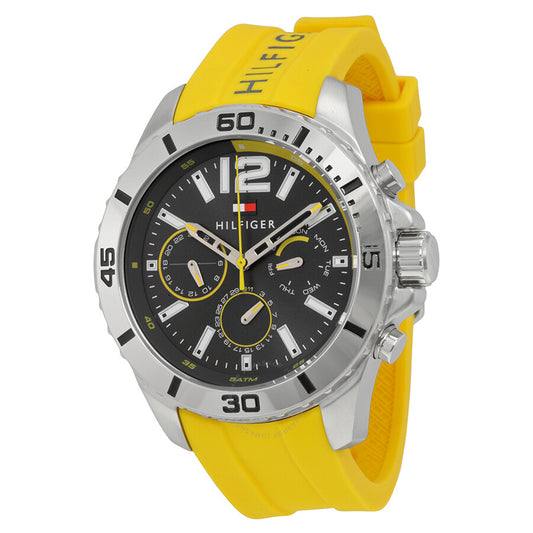 Tommy Hilfiger 1791144 Chronograph Quartz Silicon Strap Men’s Watch
