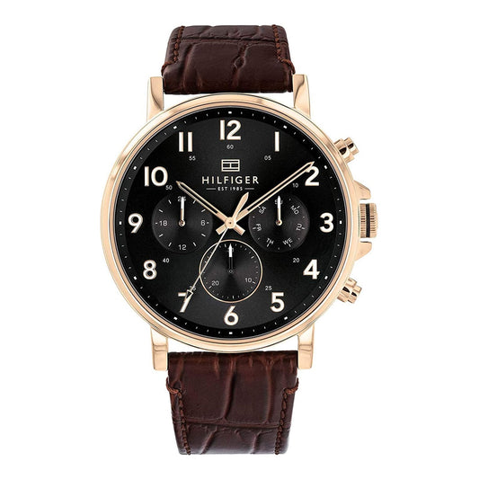 Tommy Hilfiger 1710379 Chronograph Quartz Genuine Leather Strap Men’s Watch