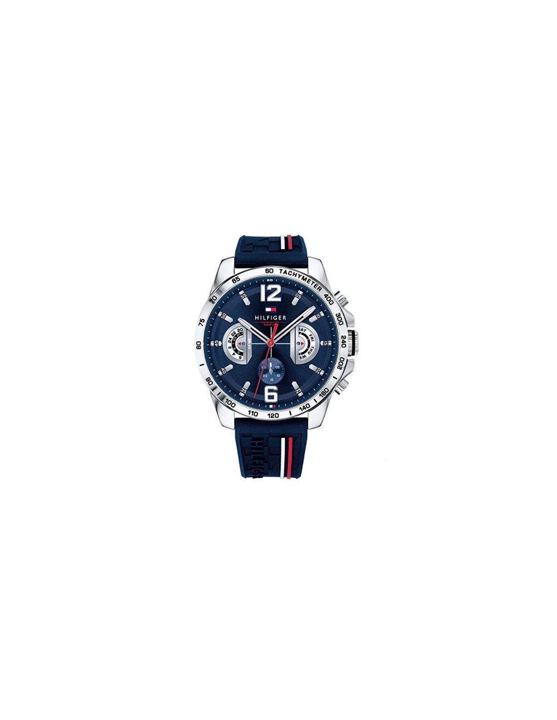Tommy Hilfiger 1791476 Chronograph Quartz Silicon Strap Men’s Watch