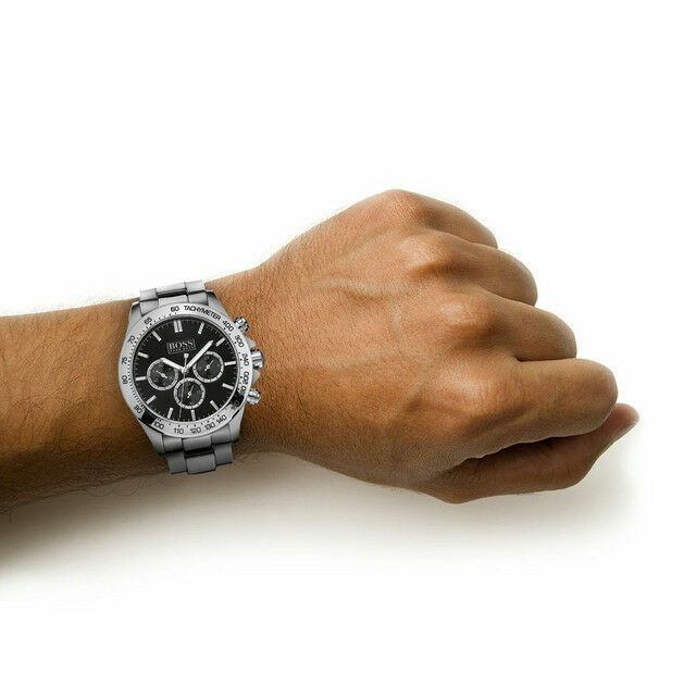 Hugo Boss HB1512965 Chronograph Quartz Stainless Steel Chain Men’s Watch