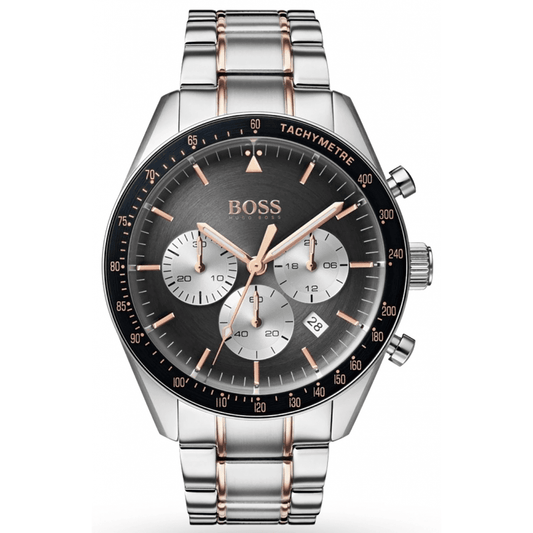 Hugo Boss HB1513634 Chronograph Quartz Stainless Steel Chain Men’s Watch