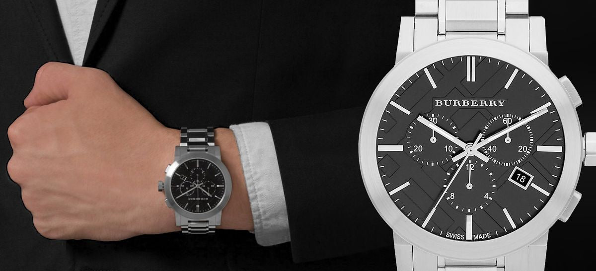Burberry BU9351 Chronograph Quartz Stainless Steel Chain Men’s Watch