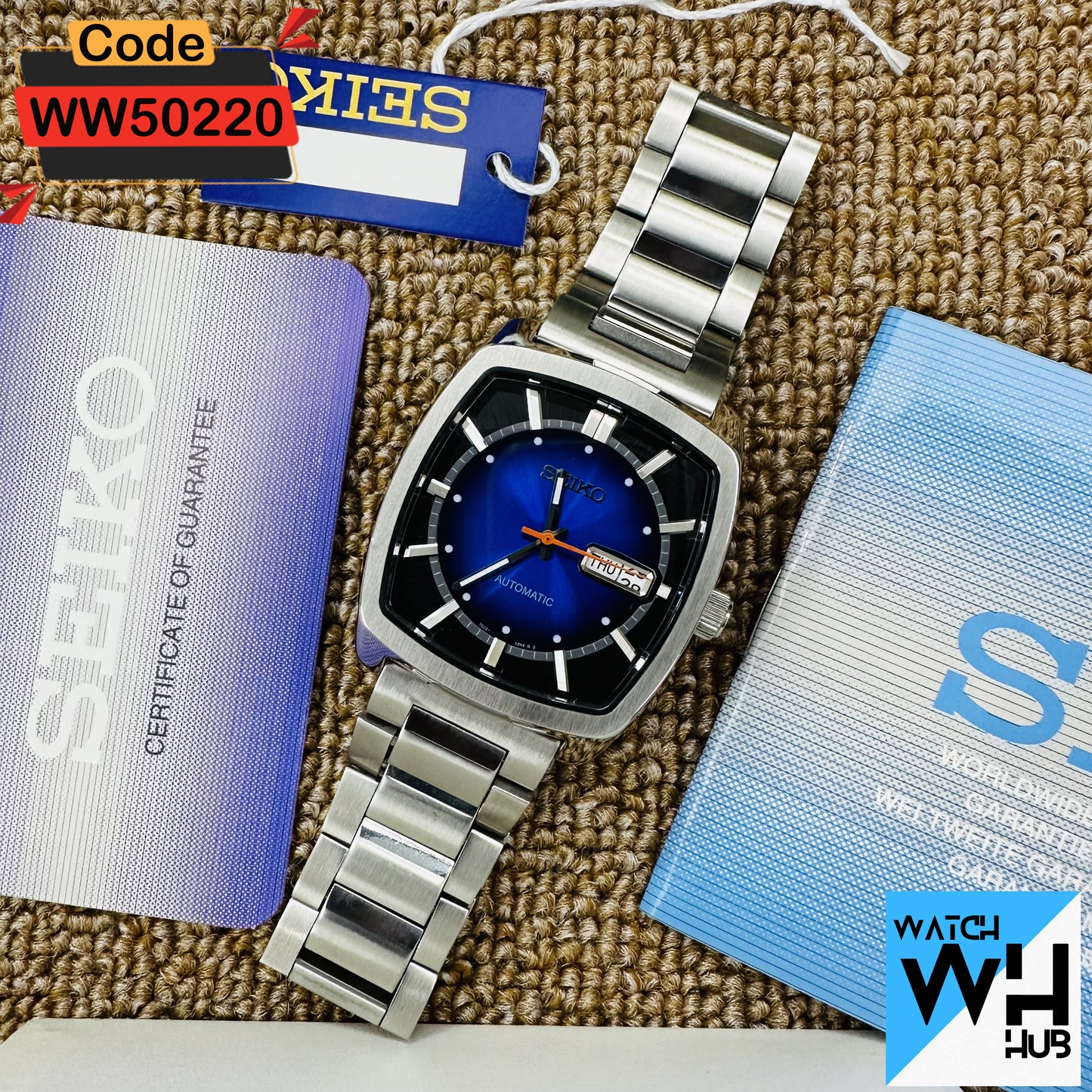 SEIKO Recraft SNKP23 Day Date ST Automatic Stainless Steel Men's Watch