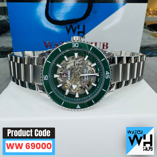 Rado Captain Cook Automatic Skeleton Stainless Steel Euro Grade Men's Watch