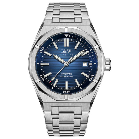 I&W Carnival 711G Automatic Stainless Steel Chain Men’s Watch