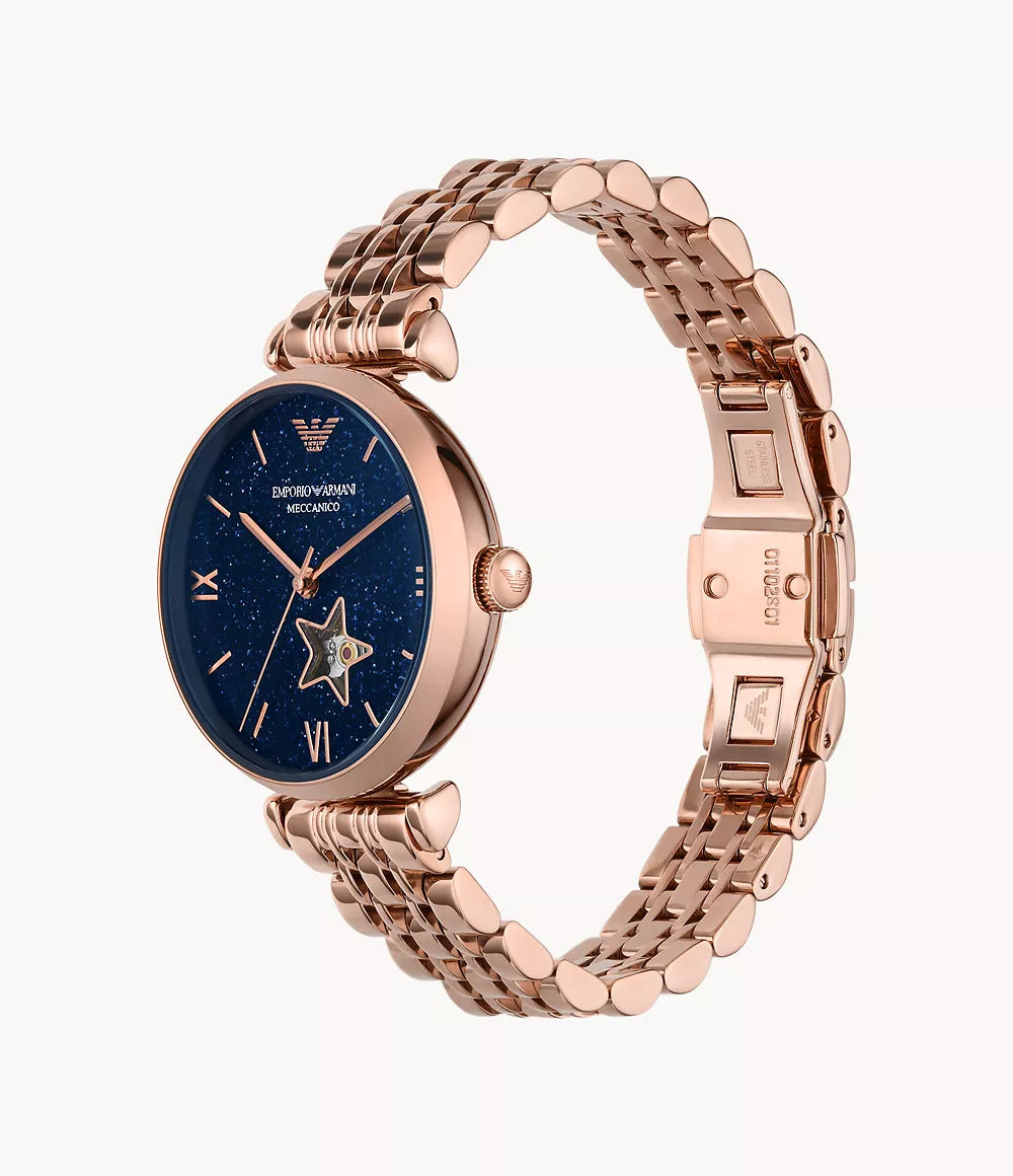 Emporio Armani AR60043  Automatic Blue Dial Women's Watch
