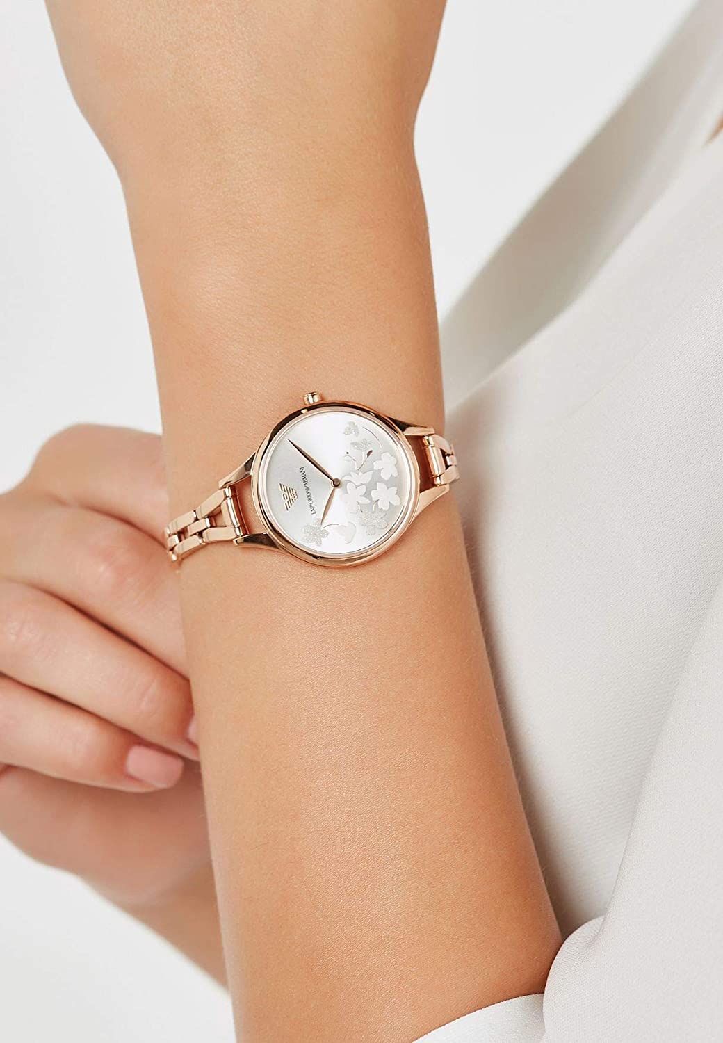 Emporio Armani AR11108 Quartz Stainless Steel Chain Lady’s Watch