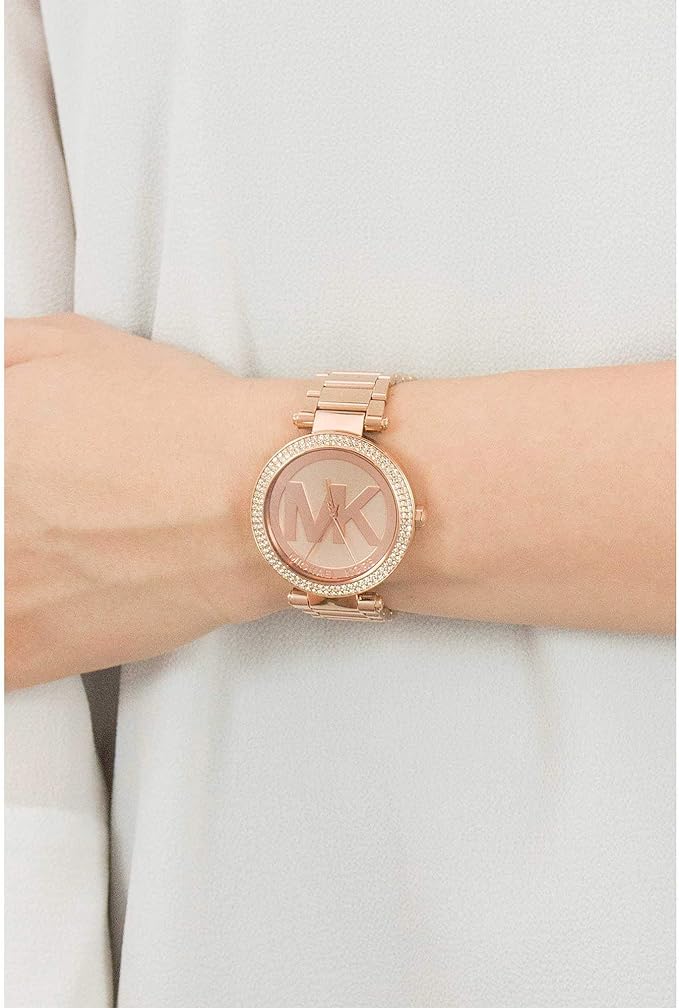 Michael Kors Parker MK5865 Chronograph Quartz Stainless Steel Chain Ladies Watch