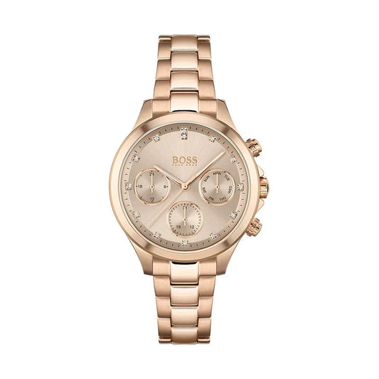 Hugo Boss HB1502592 Hera Rose Gold Quartz Stainless Steel Women’s Watch