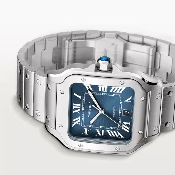 Cartier Santos de Cartier WSSA0030 Atuomatic 40mm Silver Swiss Grade Men’s Watch