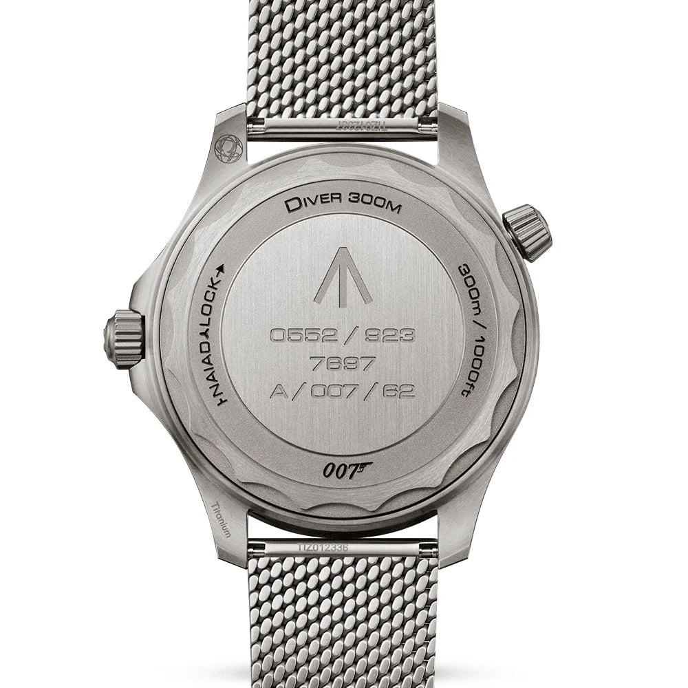Omega Seamaster Diver 300M 007 Edition “No Time To Die” 210.90.42.20.01.001 Titanium Dial 42mm Swiss Grade Men’s Watch