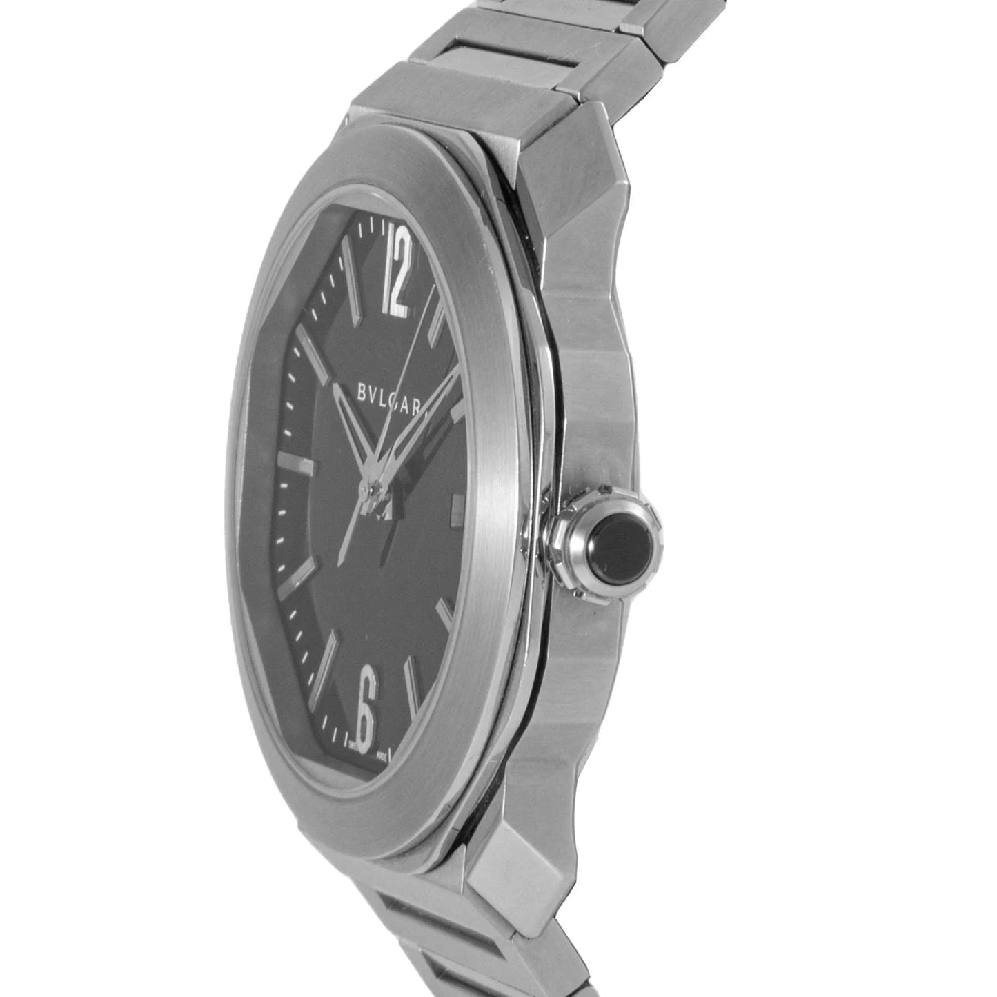 Bvlgari Octo Roma 102704 41mm Swiss Grade Stainless Steel Chain Men’s Watch