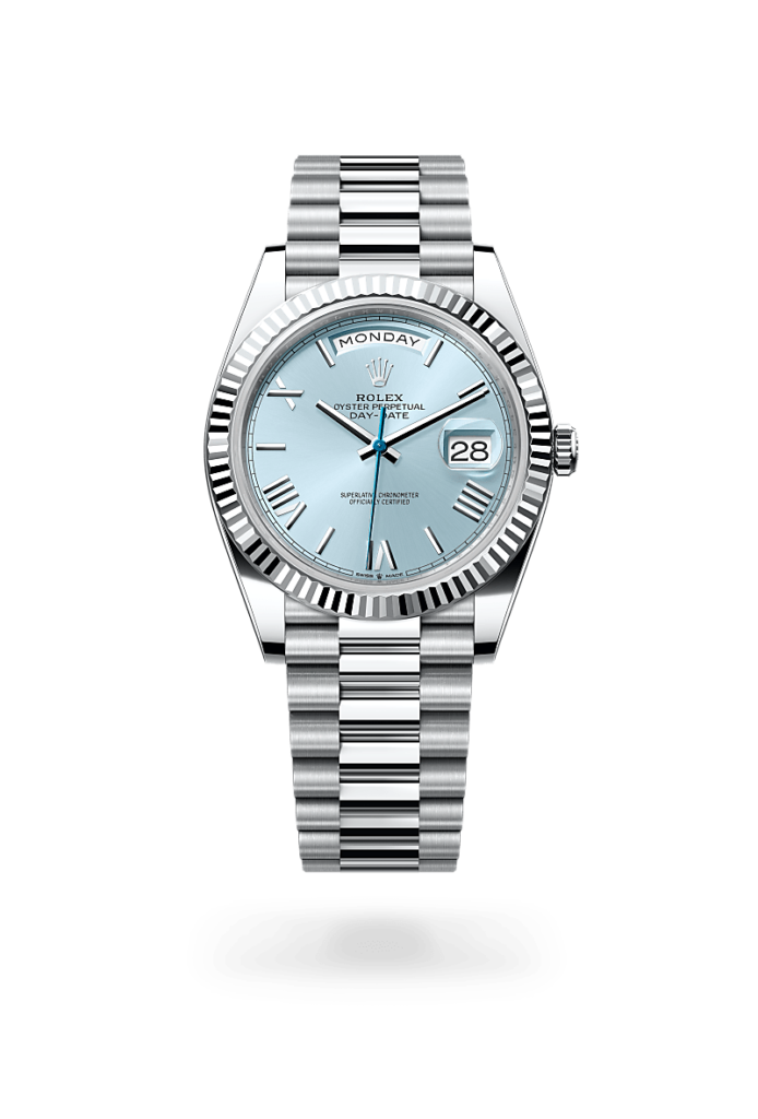 Rolex Day-Date 40mm M-228236-0012 Stainless Steel Chain Men’s Watch