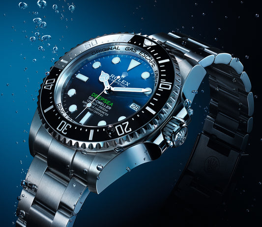 Rolex Sea-Dweller Deepsea 126660 Full Silver Black Dial 44mm Swiss Grade Men’s Watch