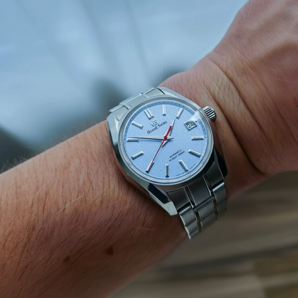Grand Seiko SBGH295 Heritage Collection Hi-Beat Soko Frost Automatic Stainless Steel Men's Watch