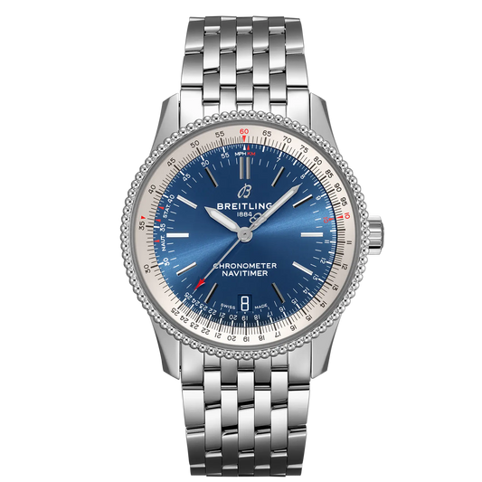 Breitling Navitimer 38 (ref. A17325211C1A1) 38mm Automatic Blue Dial 1:1 Swiss Grade Men's Watch
