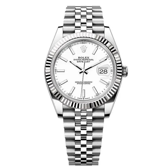 Rolex Datejust ( Ref. 126334-0010 ) 41mm Oystersteel & Jubilee Bracelet White Dial 1:1 Swiss Grade Men’s Watch