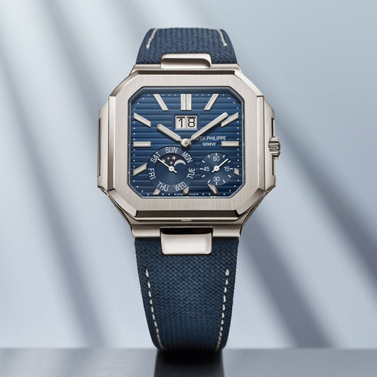 Patek Philippe Cubitus (Ref: 5822P-001) Instantaneous Grand Date, Day And Moon-Phases 45mm Swiss 1:1 Mirror Grade Men’s Watch