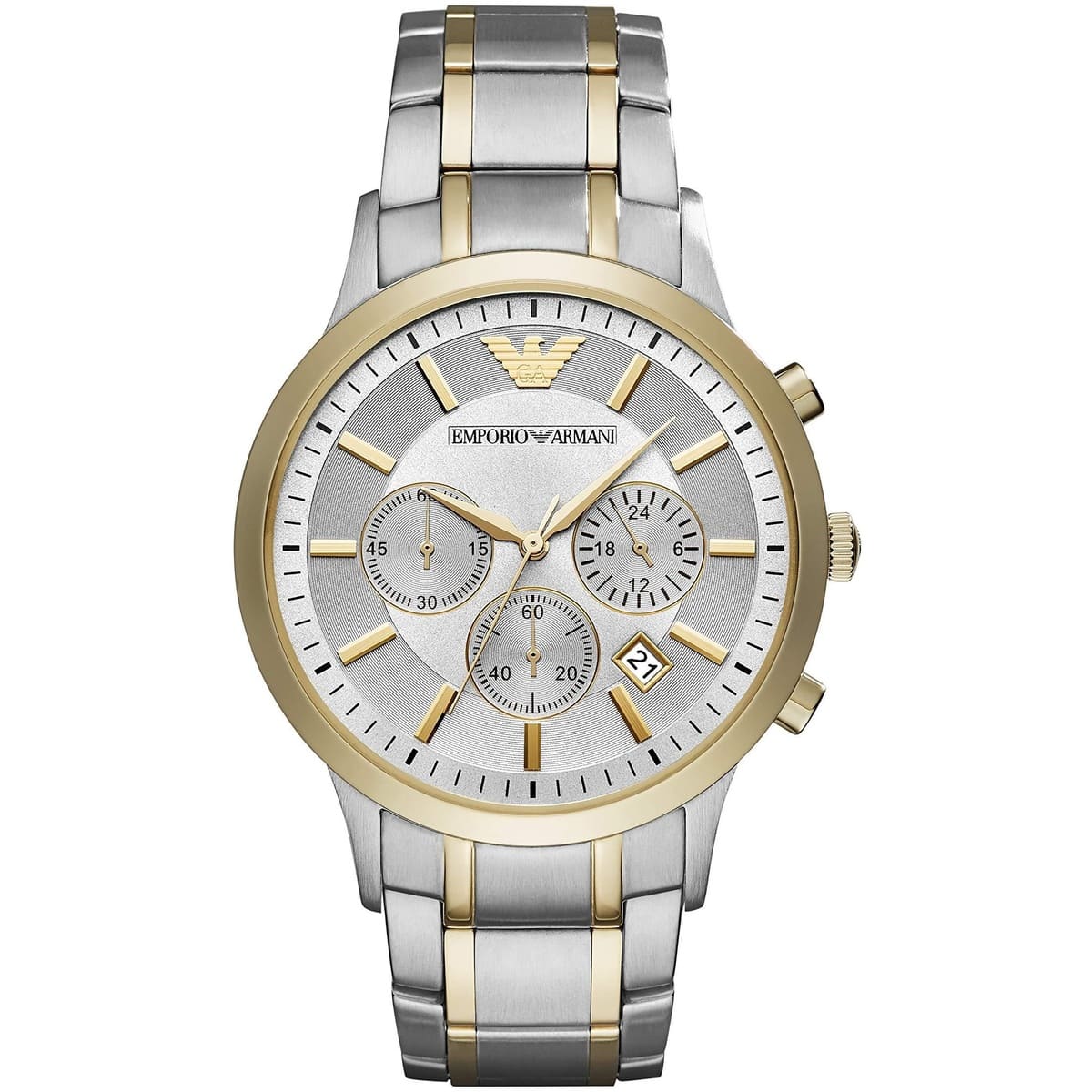 Emporio Armani AR11076 Chronograph Quartz Stainless Steel Chain Men’s Watch