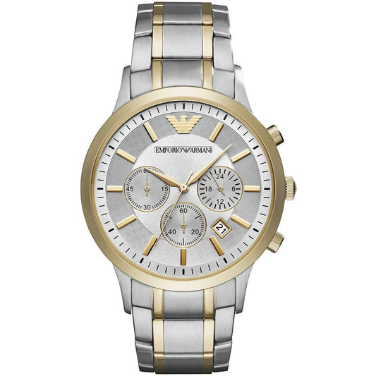 Emporio Armani AR11076 Chronograph Quartz Stainless Steel Chain Men’s Watch