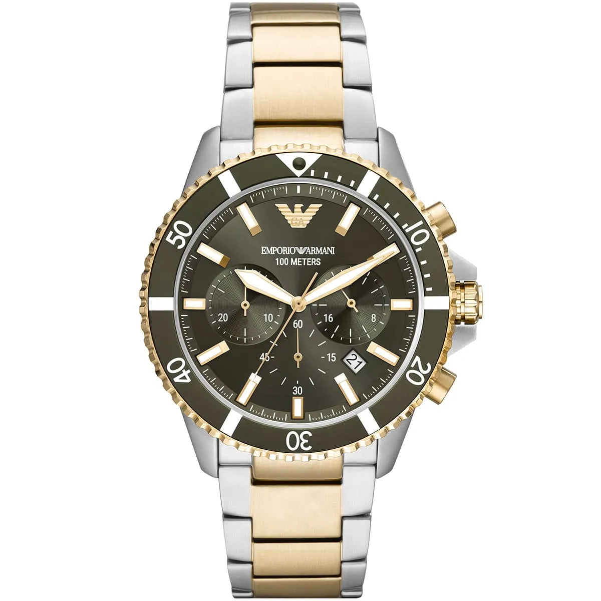 Emporio Armani AR11361 Chronograph Quartz Stainless Steel Chain Men’s Watch